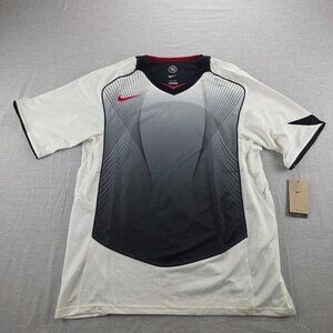 NIKE TOTAL 90 RETRO DRI-FIT SOCCER JERSEY SAIL/BLACK/RED HV1178-133 XL NWT